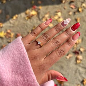 Anillo promesa corazón mini