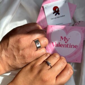 Anillos de spiderman para compartir